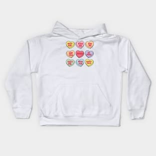 Pills Love XOXO Hug Me Be Mine Best Day Miss You Kids Hoodie